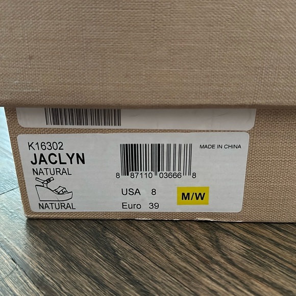 Kork-Ease Jaclyn Wedge Sandal - 8 - NIB - Picture 7 of 7